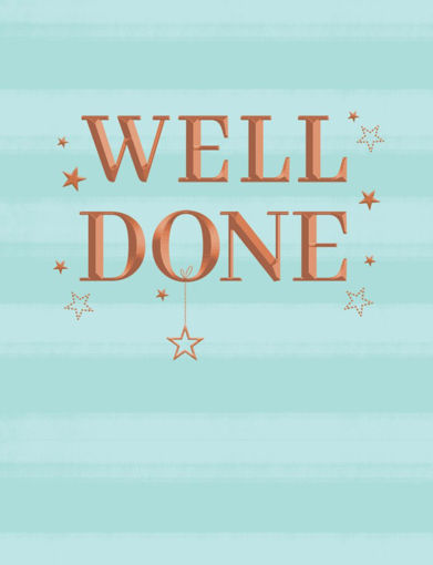 Picture of WELL DONE CARD